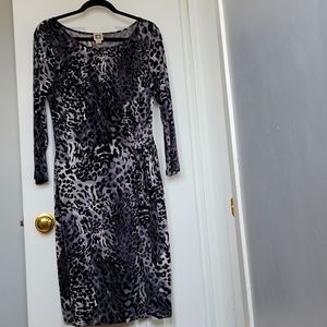 Faux wrap dress size L